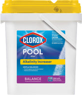 CLOROX Pool & Spa alkalinity increaser package front view supports easy application.