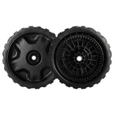 CLSR2U 8-inch front lawn mower wheel assembly enhances maneuverability on compatible mowers.