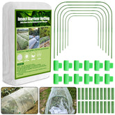 Cludoo garden mesh netting kit: bird netting cover over a raised bed for plant protection