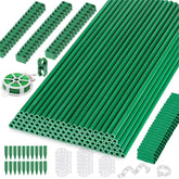 Cludoo garden-stakes-set offers fiberglass durability for tomatoes and vegetables.