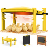 Cluzyyarda brooder plate 200W front view provides even radiant warmth for chicks.