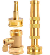 CM CUMIZON solid brass hose nozzle close-up for heavy-duty cleaning