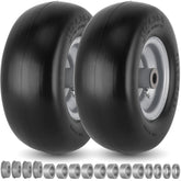 CMOOD 11x4-5 flat-free front view for zero-turn mower performance