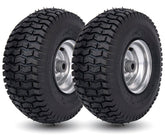 CMOOD 15x6-00-6 front tire assembly provides ready-to-install grip for compatible riding mowers