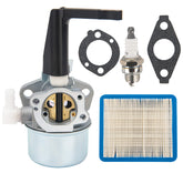 CMOOD 696065 carburetor for Briggs Stratton tiller engines, precise fit and reliability