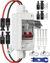 CNLonQcom solar panel disconnect switch front view with isolation