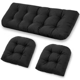 cnsmak patio cushions 3pc loveseat cushion on stylish outdoor seating for porch comfort