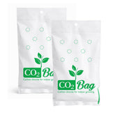 CO2BAG M two-pack front view supports compact indoor garden boost