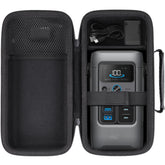 co2CREA hard case for Anker SOLIX C200 with rugged exterior for travel protection