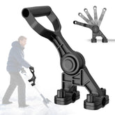 Coinicxcel universal extension shovel handle with adjustable angle for ergonomic use