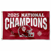 College Flags & Banners Co. Indiana Hoosiers 3x5 flag front view for tailgating.