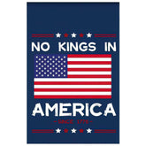 Colorato No Kings In America flag front view, double-sided design for porch display.