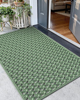 Color&Geometry door mat exterior overview highlighting durable outdoor performance for entryways.