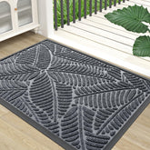 Colorxy waterproof doormat front view shows moisture and dirt control at the threshold.
