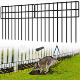 COLRASN animal barrier fence bottom panel safely blocks critters from entering