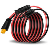COMeap solar panel cable MC4 to XT60 10ft, outdoor charging extension with secure locking.