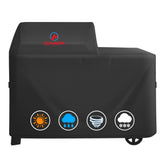 Comnova BAC761 Woodridge front cover protects the grill from rain and sun