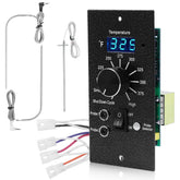 COMVIEE digital pro controller panel for Traeger with BAC365, easy-to-read display.