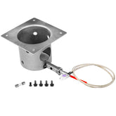 COMVIEE fire burn pot with compact dimensions designed for Traeger and Pit Boss grills