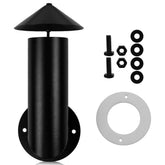 COMVIEE pellet grill smoke stack with umbrella cap improves airflow for even cooking.