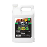 Control Solutions Eraser weed killer concentrate bottle label, ready for effective garden weed control.