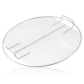Coolbird 2nd Gen grate top view showing slim gaps for secure grilling