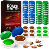 Coomly 72-pack roach bait dots placed in corners for targeted control