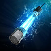 Coospider-Repta pond UV light for algae reduction and water clarity.