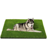 CooZero artificial grass mat showing patio lawn texture for versatile outdoor use