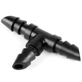 Copadri 60pc 1/4-inch barbed tee fittings for quick, secure drip connections.
