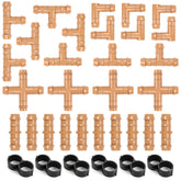 Copadri halfinch drip fittings kit with 34 pieces for flexible irrigation projects.