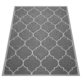 Cosyearn door mat 46x35 grey, front view showing large outdoor entry