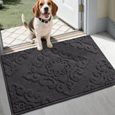 COSY HOMEER door mat front door absorbs moisture for a cleaner entry.