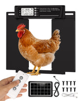 Cosyumhy automatic chicken door with solar power for smooth coop access.