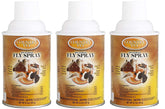 Country Vet fly spray pack in a 3-pack for automatic dispensers in barns and homes.