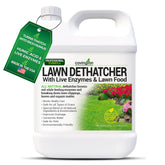 Covington Naturals Liquid Lawn Dethatcher bottle ready for yard dethatching and aeration.