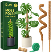 Craft911 moss pole 48-inch bendable core supports climbing plants for vertical growth