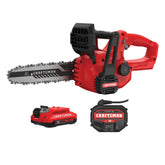 CRAFTSMAN CMCCS610D1 mini chainsaw with a 10-inch bar for precise pruning