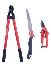 Craftsman CMXMKIT0170 bypass pruning shears in use for precise trimming