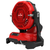 CRAFTSMAN V20 misting fan front view for outdoor cooling.
