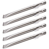 Criditpid BBQ-Element stainless burner tubes 5-pack for durable, even grilling.