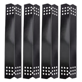 Criditpid heat tent plate close-up in porcelain steel for durable grilling