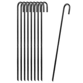 CRIZTA 24 inch ground stake with J-hook for plant support.