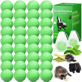 Crobirware peppermint skunk repellent balls keep yards protected without harming wildlife