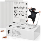 Crobirware 36Pack traps indoors for reliable pest control in homes and offices.