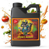 Cronk Grow Nutrients Sticky Bandit bottle pour for precise dosing in home gardens
