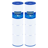 Cryspool 04086 filter, top view, compatible with Rainbow RTL-75 for easy spa maintenance.