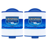 Cryspool 05014 filter top view demonstrates solid build and better filtration for spas