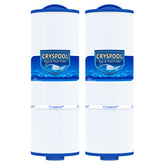 Cryspool 05043 filter side view showing compact cartridge design for Marquis spa