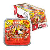 CS Peanut Suet Treat woodpecker on feeder provides energy with roasted peanuts.